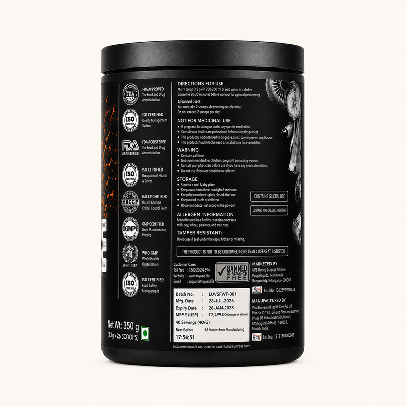 WILDFIRE PRE-WORKOUT